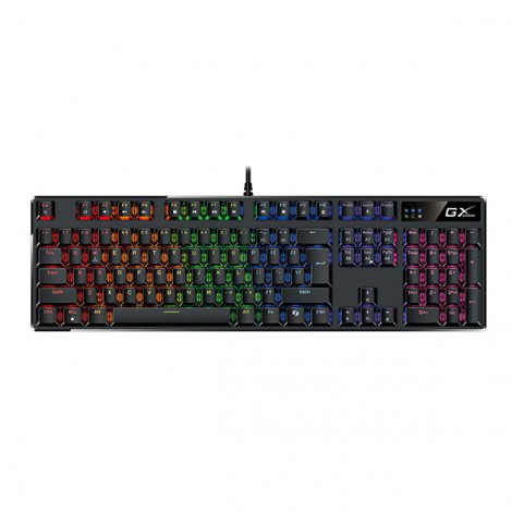Genius GX Gaming Scorpion K12 Copilot, klawiatura CZ/SK, do gry, przewodowa (USB), czarna, mechaniczna Genius GX Gaming Scorpion K12 Copilot, klawiatura CZ/SK, do gry, przewodowa (USB), czarna, mechaniczna