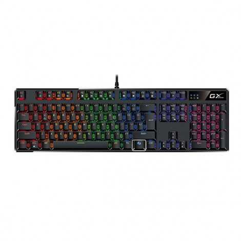 Genius GX Gaming Scorpion K12 Copilot, klawiatura CZ/SK, do gry, przewodowa (USB), czarna, mechaniczna Genius GX Gaming Scorpion K12 Copilot, klawiatura CZ/SK, do gry, przewodowa (USB), czarna, mechaniczna
