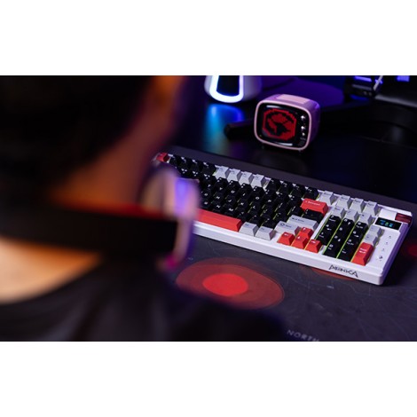 Marvo MONKA STORM, klawiatura US, Tri-mode, mechaniczna, RGB Marvo MONKA STORM, klawiatura US, Tri-mode, mechaniczna, RGB