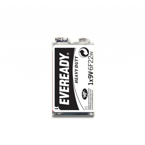 Bateria EVEREADY Heavy Duty, E, 6F22,9V