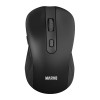 Marvo KC411W BK, klawiatura z myszką bezprzewodową, US, biurowy, czarna