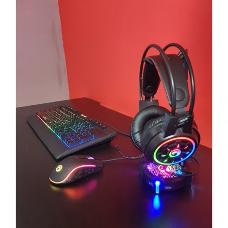 Marvo CM305, RGB zestaw klawiatura + mysz i słuchawki dla graczy, CZ/SK, do gry, membranowa rodzaj przewodowa (USB), Marvo CM305, RGB zestaw klawiatura + mysz i słuchawki dla graczy, CZ/SK, do gry, membranowa rodzaj przewodowa (USB),