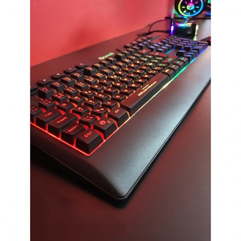 Marvo CM305, RGB zestaw klawiatura + mysz i słuchawki dla graczy, CZ/SK, do gry, membranowa rodzaj przewodowa (USB), Marvo CM305, RGB zestaw klawiatura + mysz i słuchawki dla graczy, CZ/SK, do gry, membranowa rodzaj przewodowa (USB),