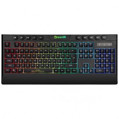 Marvo CM305, RGB zestaw klawiatura + mysz i słuchawki dla graczy, US, do gry, membranowa rodzaj przewodowa (USB), 