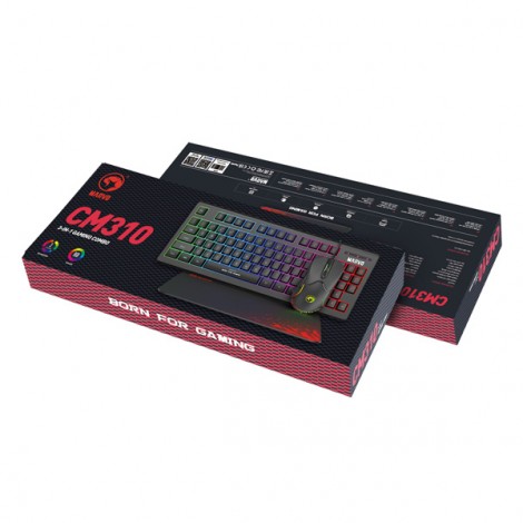 Marvo CM310 EN, RGB zestaw klawiatura + mysz i podkładka dla graczy, US, do gry, membranowa rodzaj przewodowa (USB), Marvo CM310 EN, RGB zestaw klawiatura + mysz i podkładka dla graczy, US, do gry, membranowa rodzaj przewodowa (USB),