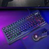 Marvo CM310 EN, RGB zestaw klawiatura + mysz i podkładka dla graczy, US, do gry, membranowa rodzaj przewodowa (USB), Marvo CM310 EN, RGB zestaw klawiatura + mysz i podkładka dla graczy, US, do gry, membranowa rodzaj przewodowa (USB),