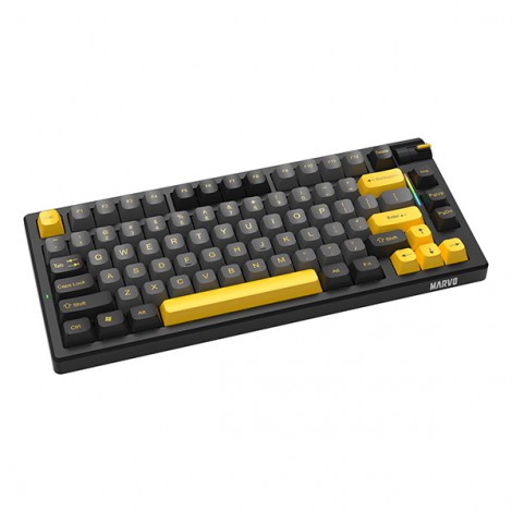 Marvo MEQA 80W, klawiatura US, Tri-mode, mechaniczna, RGB Marvo MEQA 80W, klawiatura US, Tri-mode, mechaniczna, RGB