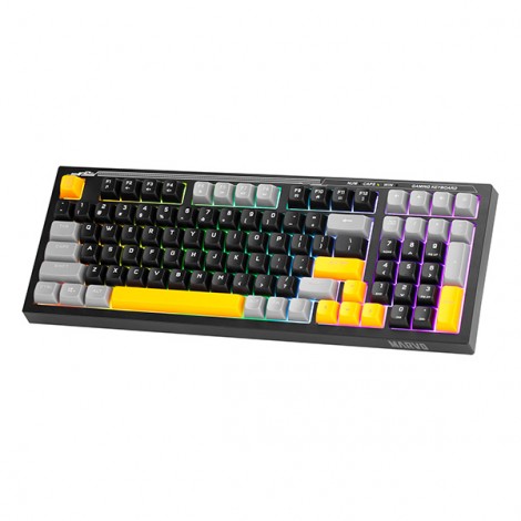Marvo SOLDAT S50A, klawiatura US, do gry, przewodowa (USB), czarna, podświetlenie Marvo SOLDAT S50A, klawiatura US, do gry, przewodowa (USB), czarna, podświetlenie