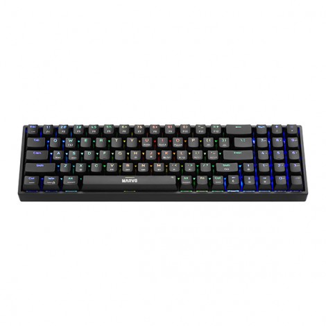 Marvo SHOGO 78, klawiatura US, do gry, przewodowa (USB), czarna, mechaniczna, podświetlenie Marvo SHOGO 78, klawiatura US, do gry, przewodowa (USB), czarna, mechaniczna, podświetlenie
