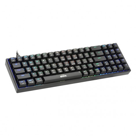 Marvo SHOGO 78, klawiatura US, do gry, przewodowa (USB), czarna, mechaniczna, podświetlenie Marvo SHOGO 78, klawiatura US, do gry, przewodowa (USB), czarna, mechaniczna, podświetlenie