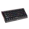 Marvo HECATE 61B, klawiatura US, do gry, przewodowa (USB), czarna, mechaniczna, RGB, niebieskie przełączniki Marvo HECATE 61B, klawiatura US, do gry, przewodowa (USB), czarna, mechaniczna, RGB, niebieskie przełączniki