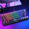 Marvo HECATE 61R, klawiatura US, do gry, przewodowa (USB), czarna, mechaniczna, RGB, czerwone przełączniki Marvo HECATE 61R, klawiatura US, do gry, przewodowa (USB), czarna, mechaniczna, RGB, czerwone przełączniki