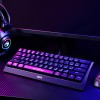 Marvo HECATE 61R, klawiatura US, do gry, przewodowa (USB), czarna, mechaniczna, RGB, czerwone przełączniki Marvo HECATE 61R, klawiatura US, do gry, przewodowa (USB), czarna, mechaniczna, RGB, czerwone przełączniki