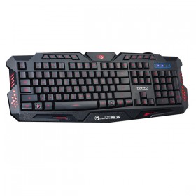 Marvo K636, klawiatura US, do gry, podświetlona rodzaj przewodowa (USB), czarna