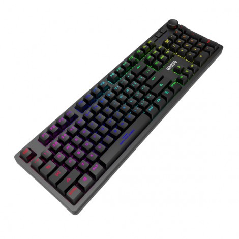 Marvo KG954 EN, klawiatura US, do gry, mechaniczna rodzaj przewodowa (USB), czarna, tak, podświetlona Marvo KG954 EN, klawiatura US, do gry, mechaniczna rodzaj przewodowa (USB), czarna, tak, podświetlona