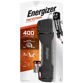 Latarka ENERGIZER Hard Case Profesional Led + 4szt. baterii AA, czarna