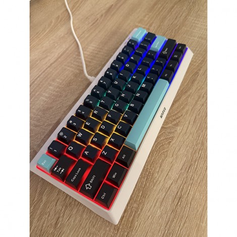Marvo sada vyměnitelných kláves, PBT Keycap set KP-01 US, niebieska