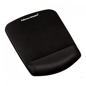 Podkładka pod mysz i nadgarst. Fellowes PlushTouch, ergonomiczna, piankowa, czarna, 2 cm, Fellowes