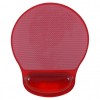 Podkładka pod mysz, ergonomiczna żelowa, czerwona, Logo Podkładka pod mysz, ergonomiczna żelowa, czerwona, Logo