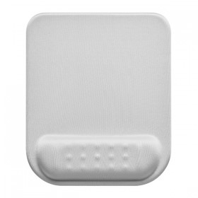 Podkładka pod mysz i nadgarstek, Powerton Ergoline Pastel Edition, ergonomiczna, szara, piana, Powerton