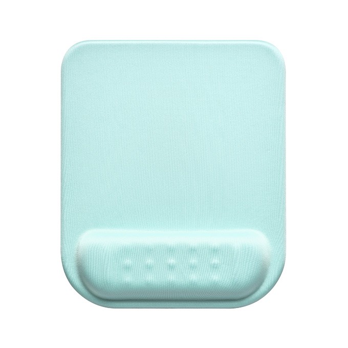 Podkładka pod mysz i nadgarstek, Powerton Ergoline Pastel Edition, ergonomiczna, miętowa, piana, Powerton