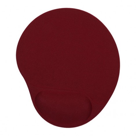 Podkładka pod mysz, ergonomiczna żelowa, czerwone wino, Powerton Podkładka pod mysz, ergonomiczna żelowa, czerwone wino, Powerton