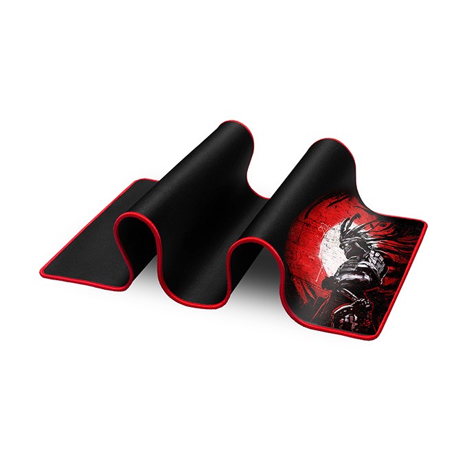 Podkładka pod mysz, LIBERTY, do gry, czarno-czerwona, 80x30 cm, Defender