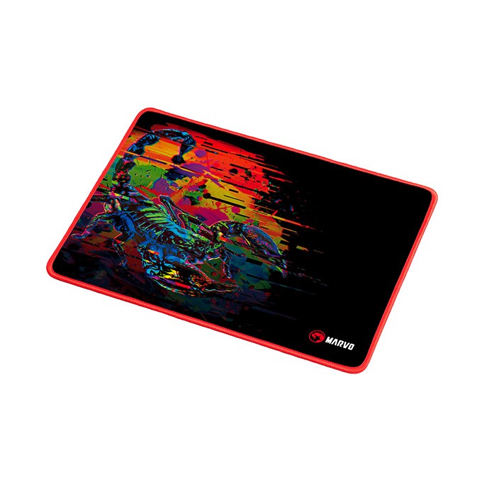 Podkładka pod mysz, G15, do gry, czarna, 35,2x25,2 cm, Marvo