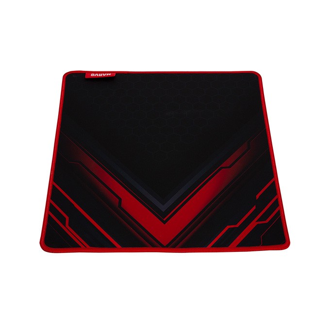 Podkładka pod mysz, Blaze L, do gry, czarno-czerwona, 450 x 400 x 3 mm, Marvo