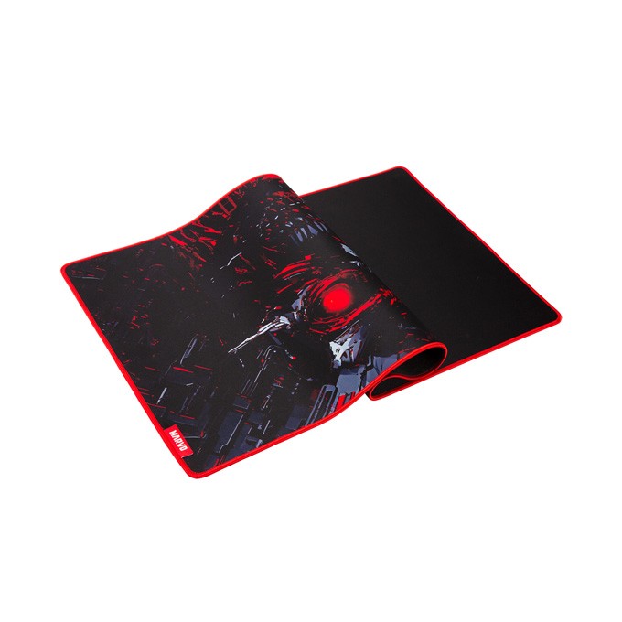 Podkładka pod mysz, Noob XL, do gry, czarno-czerwona, 900 x 400 x 3 mm, Marvo