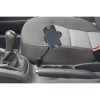 Uchwyt mobilu,PDA,GPS Logo przegłubowy, do samochodu, regulowana szerokość, czarny, plastikowy, z portem USB 1,5A, 