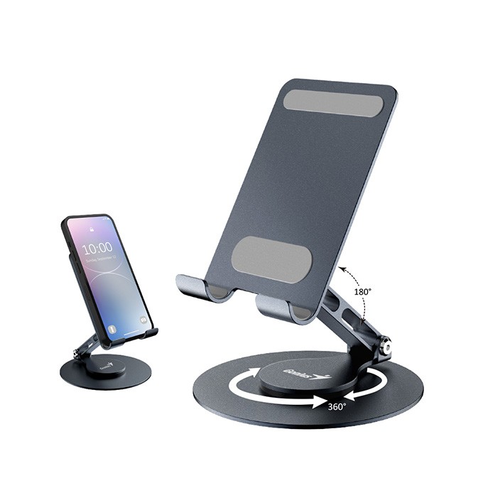 Stojak Genius G-Stand M100, czarny, aluminium / silikon