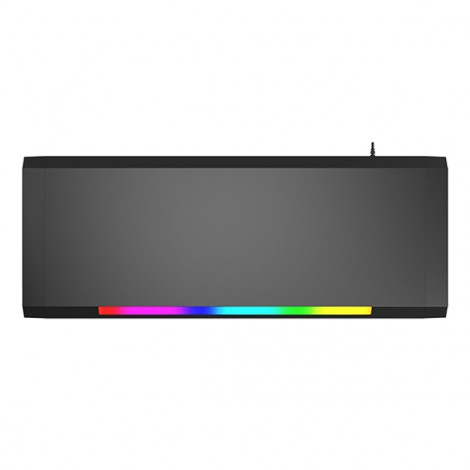 Podstawa pod monitor, DZ-01, 4x USB Hub 2.0, czarny, plastikowy, 20 kg nośność, Marvo, podświetlenie rainbow Podstawa pod monitor, DZ-01, 4x USB Hub 2.0, czarny, plastikowy, 20 kg nośność, Marvo, podświetlenie rainbow