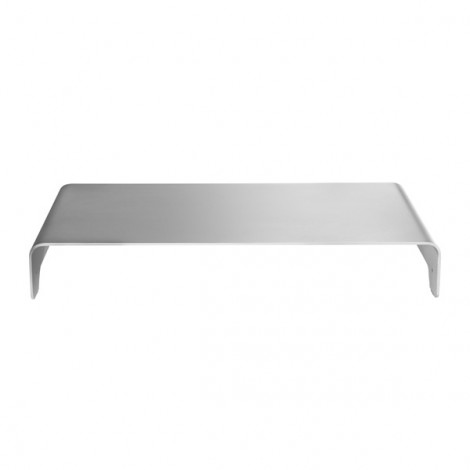 Podstawa pod monitor, nowoczesny minimalistyczny design, srebrny, aluminium, 10 kg nośność, Powerton, ergo Podstawa pod monitor, nowoczesny minimalistyczny design, srebrny, aluminium, 10 kg nośność, Powerton, ergo