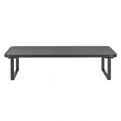 Podstawa pod monitor, łatwy montaż, miejsce na klawiaturę, czarny, metal / płyta mdf, 20 kg nośność, Powerton, Podstawa pod monitor, łatwy montaż, miejsce na klawiaturę, czarny, metal / płyta mdf, 20 kg nośność, Powerton,
