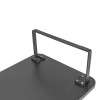 Podstawa pod monitor, łatwy montaż, miejsce na klawiaturę, czarny, metal / płyta mdf, 20 kg nośność, Powerton, Podstawa pod monitor, łatwy montaż, miejsce na klawiaturę, czarny, metal / płyta mdf, 20 kg nośność, Powerton,