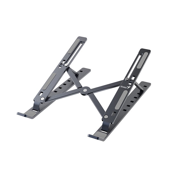 Podstawa pod notebook, G-Stand M250, z regulacją kąta, szary, aluminium, Genius