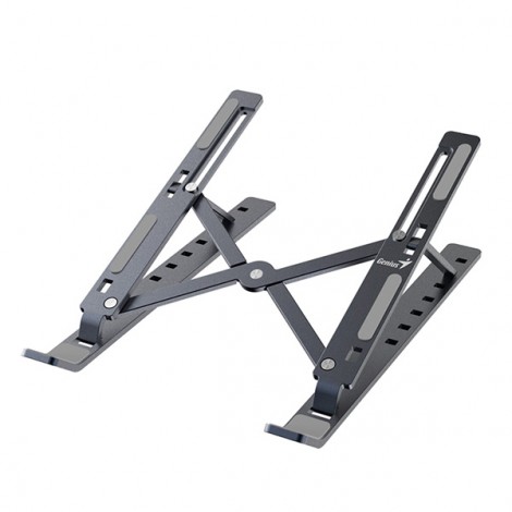 Podstawa pod notebook, G-Stand M250, z regulacją kąta, szary, aluminium, Genius