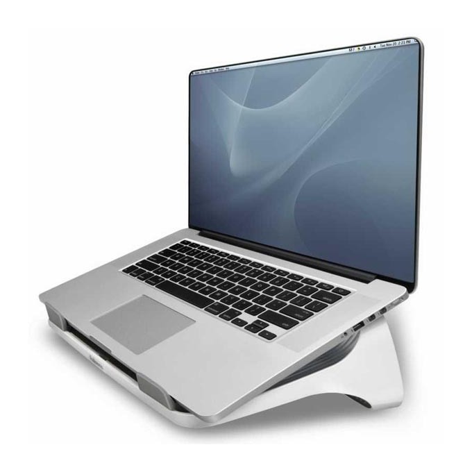 Podstawa I-Spire pod notebook, biały, plastikowy, 6 kg nośność, Fellowes, ergo