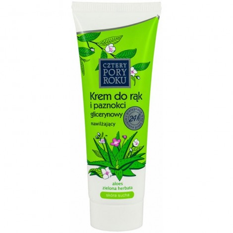 Krem do rąk CZTERY PORY ROKU Aloes, glicerynowy, 130ml