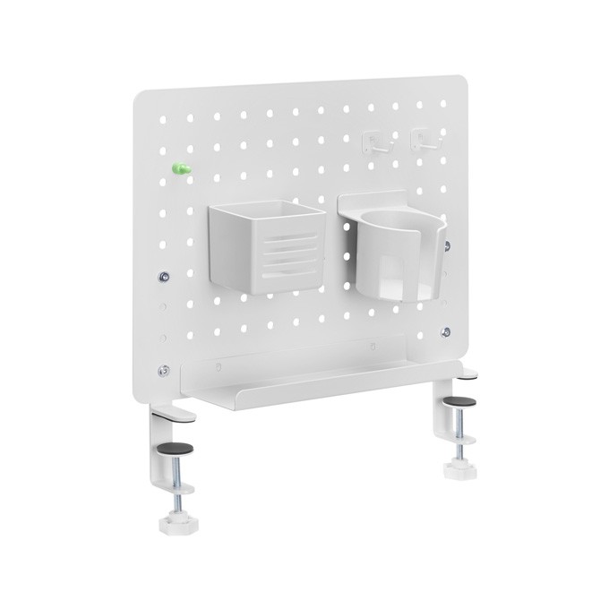 Powerton Pegboard szary, stal, DIY