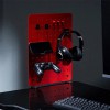Powerton Pegboard zacisk do montażu pod biurkiem, czerwony, do gry Powerton Pegboard zacisk do montażu pod biurkiem, czerwony, do gry