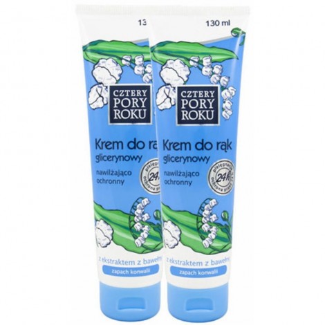 Krem do rąk CZTERY PORY ROKU Bawełna, glicerynowy, 130ml
