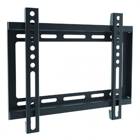 Uchwyt TV SBOX PLB-2222F, 23"-43", 35 kg max, 200x200 VESA, 19,5mm, czarny
