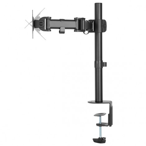 Regulowany uchwyt ULTRADESK SKELETON Single na monitor, 2-9KG, mocowanie na zacisk, 17"-30", 75x75/100x100, czarny Regulowany uchwyt ULTRADESK SKELETON Single na monitor, 2-9KG, mocowanie na zacisk, 17"-30", 75x75/100x100, czarny