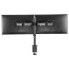 Regulowany uchwyt ULTRADESK SKELETON Double na 2 monitory, 16KG, mocowanie na zacisk, 17"-30", 75x75/100x100, czarny Regulowany uchwyt ULTRADESK SKELETON Double na 2 monitory, 16KG, mocowanie na zacisk, 17"-30", 75x75/100x100, czarny