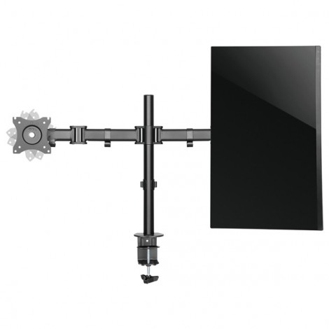 Regulowany uchwyt ULTRADESK SKELETON Double na 2 monitory, 16KG, mocowanie na zacisk, 17"-30", 75x75/100x100, czarny Regulowany uchwyt ULTRADESK SKELETON Double na 2 monitory, 16KG, mocowanie na zacisk, 17"-30", 75x75/100x100, czarny