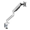 Regulowany uchwyt ULTRADESK OFFSHOOT Single na monitor, 9KG, mocowanie na zacisk, 17"-32", 75x75/100x100, biały Regulowany uchwyt ULTRADESK OFFSHOOT Single na monitor, 9KG, mocowanie na zacisk, 17"-32", 75x75/100x100, biały