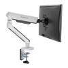 Regulowany uchwyt ULTRADESK OFFSHOOT Single na monitor, 9KG, mocowanie na zacisk, 17"-32", 75x75/100x100, biały Regulowany uchwyt ULTRADESK OFFSHOOT Single na monitor, 9KG, mocowanie na zacisk, 17"-32", 75x75/100x100, biały