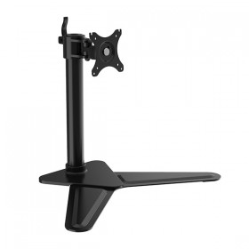 Regulowany uchwyt na monitor, 5KG, wolnostojący, 17"-30", 75x75/100x100, czarny